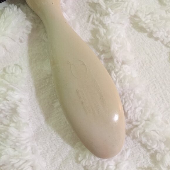 Vintage FULLER Bristlecomb Crescent Hairbrush Bristle Brush SENIOR  Nice, clean - Picture 2 of 12